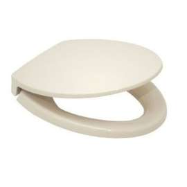 SoftClose SS114#12 Elongated Closed-Front Toilet Seat and Lid in Sedona Beige