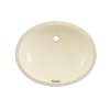 19-in Undermount Bathroom Sink with Overflow in Sedona Beige