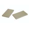 Side Plate (2 Pieces) with Velcro Tape for Carlyle, Carolina, and Vespin Toilets in Bone