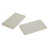 Side Plate (2 Pieces) with Velcro Tape for Carlyle, Carolina, and Vespin Toilets in Colonial White