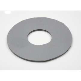 Flapper Seal Gasket for Toilets in Gray
