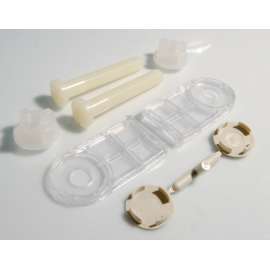Mounting Hardware Set for Softclose Toilet Seat in Bone