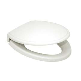 SoftClose Elongated Closed-Front Toilet Seat And Lid