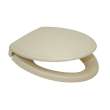 SoftClose SS154#03 Elongated Closed-Front Toilet Seat and Lid in Bone