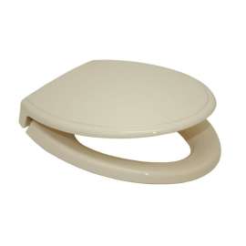 SoftClose SS154#03 Elongated Closed-Front Toilet Seat and Lid in Bone