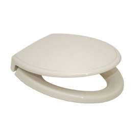 SoftClose SS154#12 Elongated Closed-Front Toilet Seat and Lid in Sedona Beige