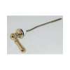 Trip Lever for Willingham Toilet in Polished Brass