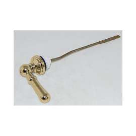 Trip Lever for Willingham Toilet in Polished Brass