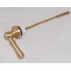 Brass Trip Lever for Willingham Toilet in Satin Brass