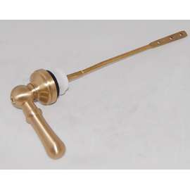Brass Trip Lever for Willingham Toilet in Satin Brass