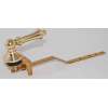 Trip Lever for Clayton Toilets in Polished Brass