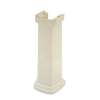 Vitreous China Pedestal for LPT530 Sinks in Sedona Beige