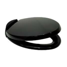 Elongated Closed-Front Toilet Seat and Lid in Ebony