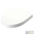 Soiree SS214#12 Elongated Closed-Front Toilet Seat and Lid with Technology in Sedona Beige
