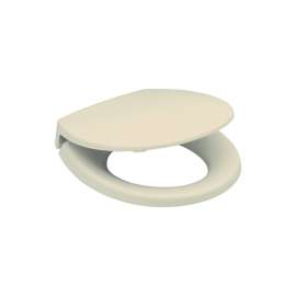Round Closed-Front Toilet Seat and Lid in Bone