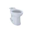 Toto(R) Entrada(Tm) Universal Height Elongated Toilet Bowl, Cotton White - C244EF#01