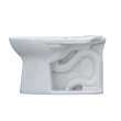 Toto(R) Drake(R) Elongated Universal Height Tornado Flush(R) Toilet Bowl With Cefiontect(R), Washlet(R)+ Ready, Cotton White - C776CEFGT40#01