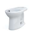 Toto(R) Drake(R) Elongated Universal Height Tornado Flush(R) Toilet Bowl With 10 Inch Rough-In And Cefiontect(R), Washlet(R)+ Ready, Cotton White - C776CEFGT40.10#01