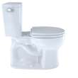 Toto(R) Entrada(Tm) Two-Piece Round 1.28 Gpf Universal Height Toilet, Sedona Beige - CST243EF#12