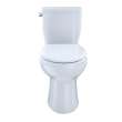 Toto(R) Entrada(Tm) Two-Piece Elongated 1.28 Gpf Universal Height Toilet, Sedona Beige - CST244EF#12