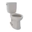 Toto(R) Entrada(Tm) Two-Piece Elongated 1.28 Gpf Universal Height Toilet, Sedona Beige - CST244EF#12
