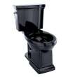 Toto(R) Promenade(R) Ii Two-Piece Elongated 1.28 Gpf Universal Height Toilet, Ebony - CST404CEF#51