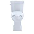 Toto(R) Promenade(R) Ii 1G(R) Two-Piece Elongated 1.0 Gpf Universal Height Toilet With Cefiontect, Cotton White - CST404CUFG#01