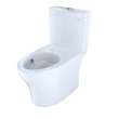 Toto(R) Aquia(R) Iv Two-Piece Elongated Dual Flush 1.28 And 0.9 Gpf Toilet With Cefiontect, Cotton White - CST446CEMFGN#01