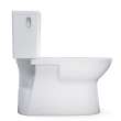 Toto(R) Glaston(Tm) 1G(R) Two-Piece Elongated 1.0 Gpf Universal Height Toilet With Cefiontect(R), Cotton White - CST472CUFG#01