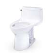 Toto(R) Ultramax(R) Low Profile One-Piece Elongated 1.28 Gpf Washlet(R)+ Ready Universal Height Toilet With Cefiontect(R), Cotton White - CST618CEFGT40#01