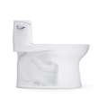 Toto(R) Ultramax(R) Low Profile One-Piece Elongated 1.28 Gpf Washlet(R)+ Ready Universal Height Toilet With Cefiontect(R), Cotton White - CST618CEFGT40#01