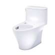 Toto(R) Nexus(R) One-Piece Elongated 1.28 Gpf Washlet(R)+ And Auto Flush Ready Universal Height Toilet With Cefiontect, Cotton White - CST642CEFGAT40#01