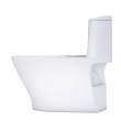 Toto(R) Nexus(R) One-Piece Elongated 1.28 Gpf Washlet(R)+ And Auto Flush Ready Universal Height Toilet With Cefiontect, Cotton White - CST642CEFGAT40#01