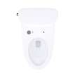 Toto(R) Aurora(Tm) One-Piece Elongated 1.28 Gpf Washlet(R)+ And Auto Flush Ready Universal Height Toilet With Cefiontect(R), Cotton White - CST686CEFGAT40#01