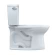 Toto(R) Drake(R) Two-Piece Elongated 1.28 Gpf Tornado Flush(R) Toilet With Cefiontect(R), Cotton White - CST776CEG#01