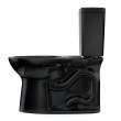Toto(R) Drake(R) Two-Piece Elongated 1.6 Gpf Universal Height Tornado Flush(R) Toilet, Ebony - CST776CSF#51