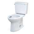 Toto(R) Drake(R) Two-Piece Elongated 1.6 Gpf Universal Height Tornado Flush(R) Toilet With Cefiontect And 10 Inch Rough-In, Cotton White - CST776CSFG.10#01
