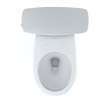 Toto(R) Drake(R) Transitional Two-Piece Round 1.28 Gpf Universal Height Tornado Flush(R) Toilet With Cefiontect(R), Cotton White - CST785CEFG#01