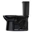 Toto(R) Drake(R) Transitional Two-Piece Elongated 1.28 Gpf Tornado Flush(R) Toilet, Ebony - CST786CE#51