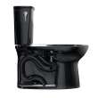 Toto(R) Drake(R) Transitional Two-Piece Elongated 1.28 Gpf Universal Height Tornado Flush(R) Toilet, Ebony - CST786CEF#51