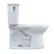 Toto(R) Drake(R) Transitional Two-Piece Elongated 1.28 Gpf Universal Height Tornado Flush(R) Toilet With 10 Inch Rough-In And Cefiontect(R), Cotton White - CST786CEFG.10#01