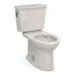 Toto(R) Drake(R) Transitional Two-Piece Elongated 1.28 Gpf Universal Height Tornado Flush(R) Toilet With Cefiontect(R), Sedona Beige - CST786CEFG#12