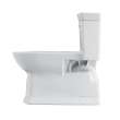 Toto(R) Soirée(R) One Piece Elongated 1.28 Gpf Universal Height Skirted Toilet With Cefiontect, Cotton White - CST964CEFGAT40#01