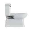 Toto(R) Soirée(R) One Piece Elongated 1.28 Gpf Universal Height Skirted Toilet With Cefiontect, Cotton White - CST964CEFGAT40#01