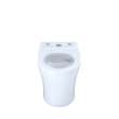 Toto(R) Aquia(R) Iv Elongated Universal Height Skirted Toilet Bowl With Cefiontect, Cotton White - CT446CEFGN#01
