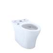 Toto(R) Aquia(R) Iv Elongated Universal Height Skirted Toilet Bowl With Cefiontect(R), Washlet(R)+ Ready, Cotton White - CT446CEFGNT40#01