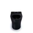 Toto(R) Aquia(R) Iv Elongated Universal Height Skirted Toilet Bowl, Washlet(R)+ Ready, Ebony - CT446CEFNT40#51