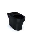 Toto(R) Aquia(R) Iv Elongated Universal Height Skirted Toilet Bowl, Washlet(R)+ Ready, Ebony - CT446CEFNT40#51