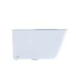 Toto(R) Sp Wall-Hung Contemporary Square-Shape Dual Flush 1.28 And 0.9 Gpf Toilet With Cefiontect(R)- CT449CFG#01
