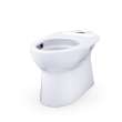 Toto(R) Glaston(Tm) Elongated Skirted Toilet Bowl With Cefiontect(R), Cotton White - CT472CUFG#01